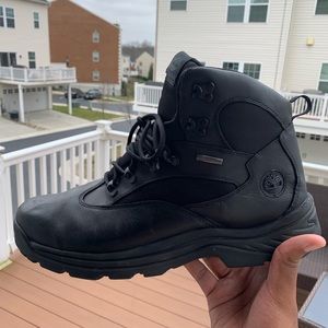 Vintage Black Timberland Boots!